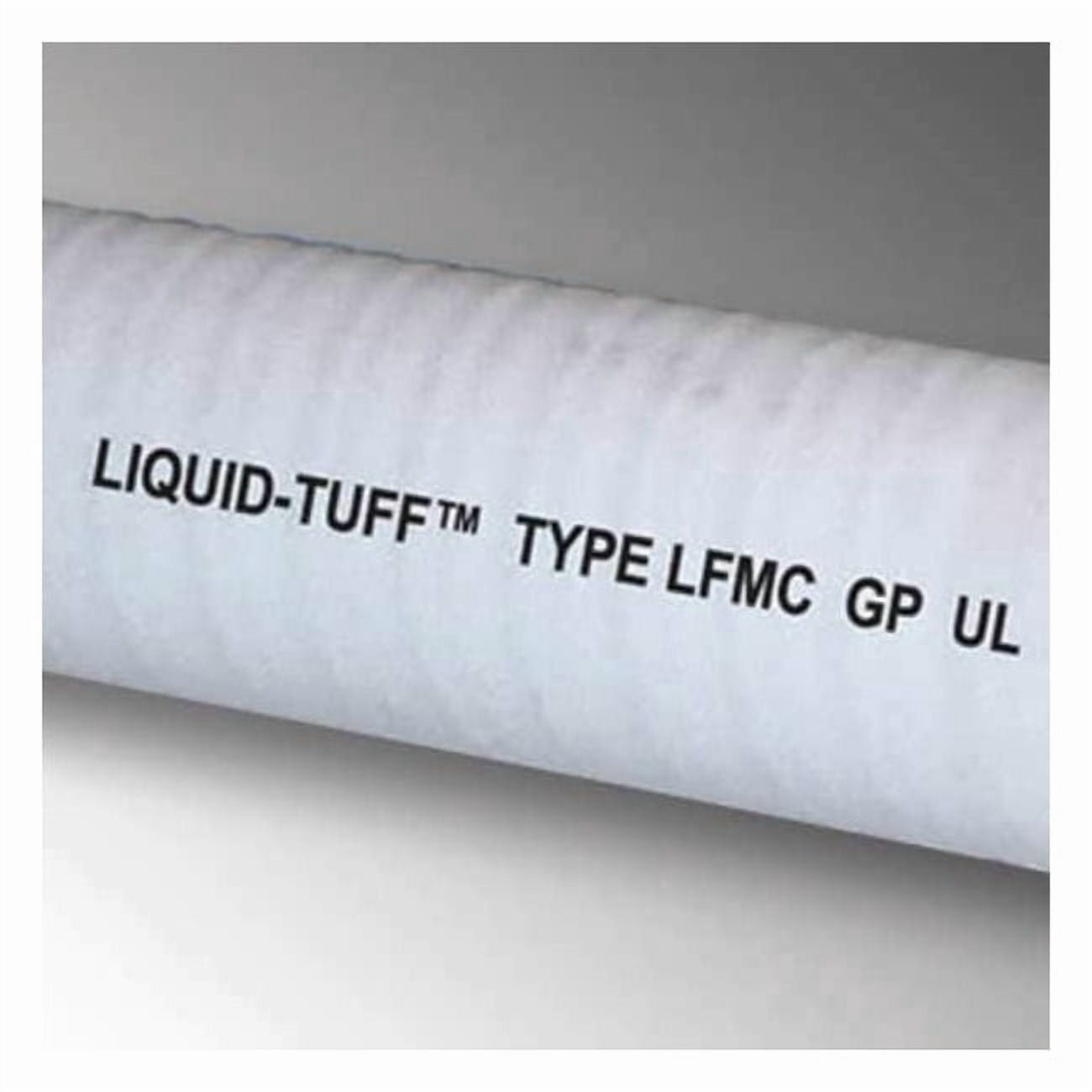 Liquid-Tight Flex Metal Conduit, 3/4 in Trade Size, 50 ft, 3 in Bend ...