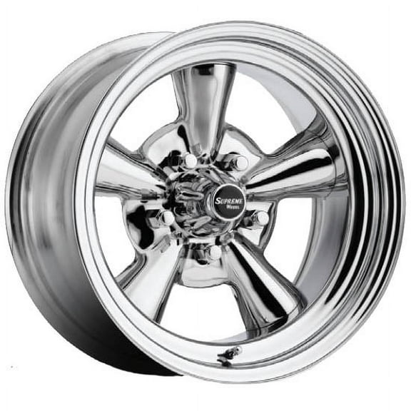 Allied Wheel 6747099R Supreme 14 x 7 Reverse Wheel, 5x4.5/5x4.75/5x5