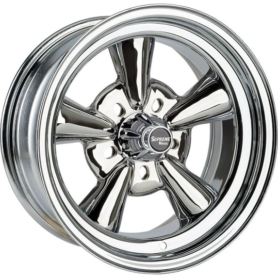Allied Wheel 6757099 Supreme 15 x 7 Wheel, 5x4.5/5x4.75/5x5