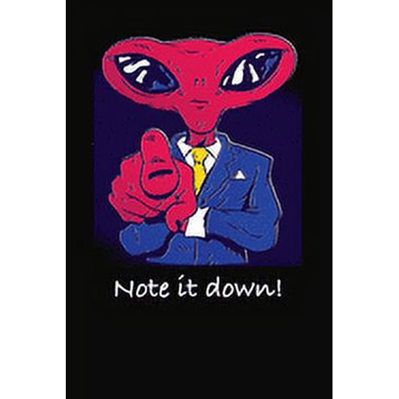 Allien Note it down: Note book, (Paperback)