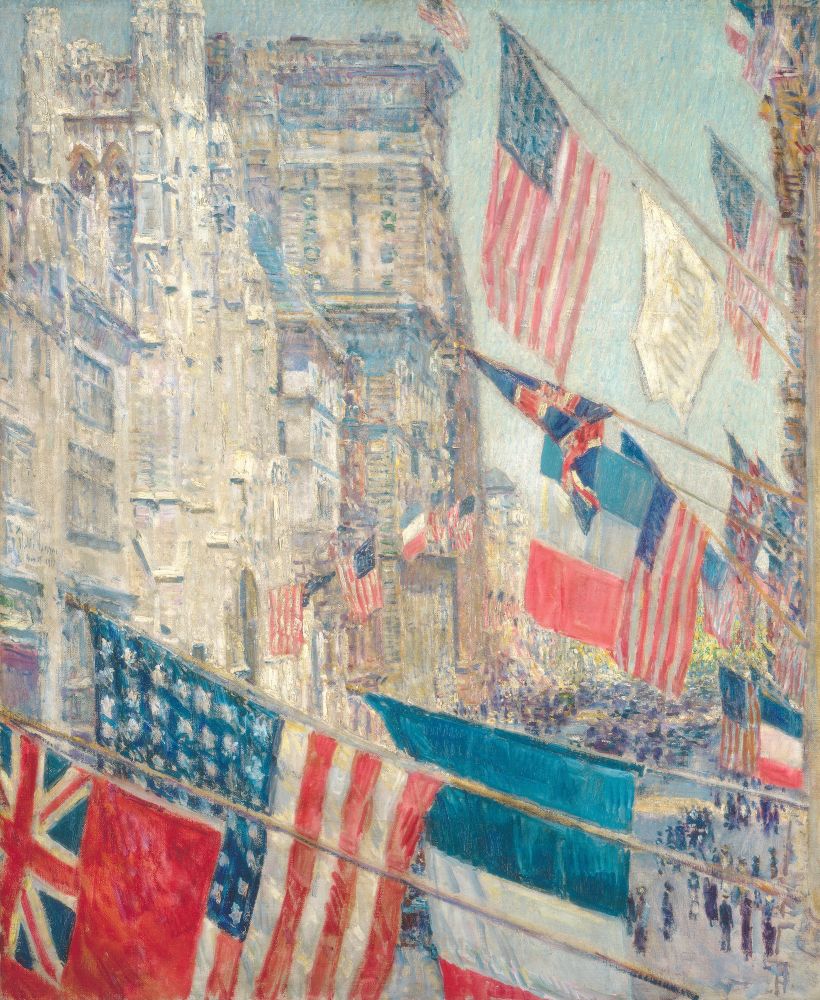 Allies Day Canvas Art - (18 x 24)