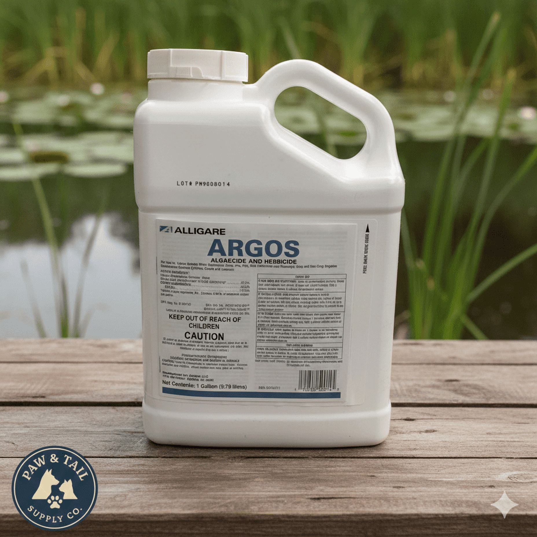 Alligare Argos Aquatic Algaecide & Herbicide 1-Gal Treat Algae Lakes ...