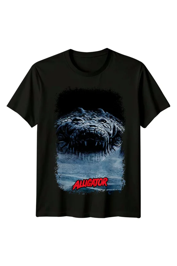 Alligator (1980) Movie Poster Inspired T-Shirt Retro 80s Tee Unisex