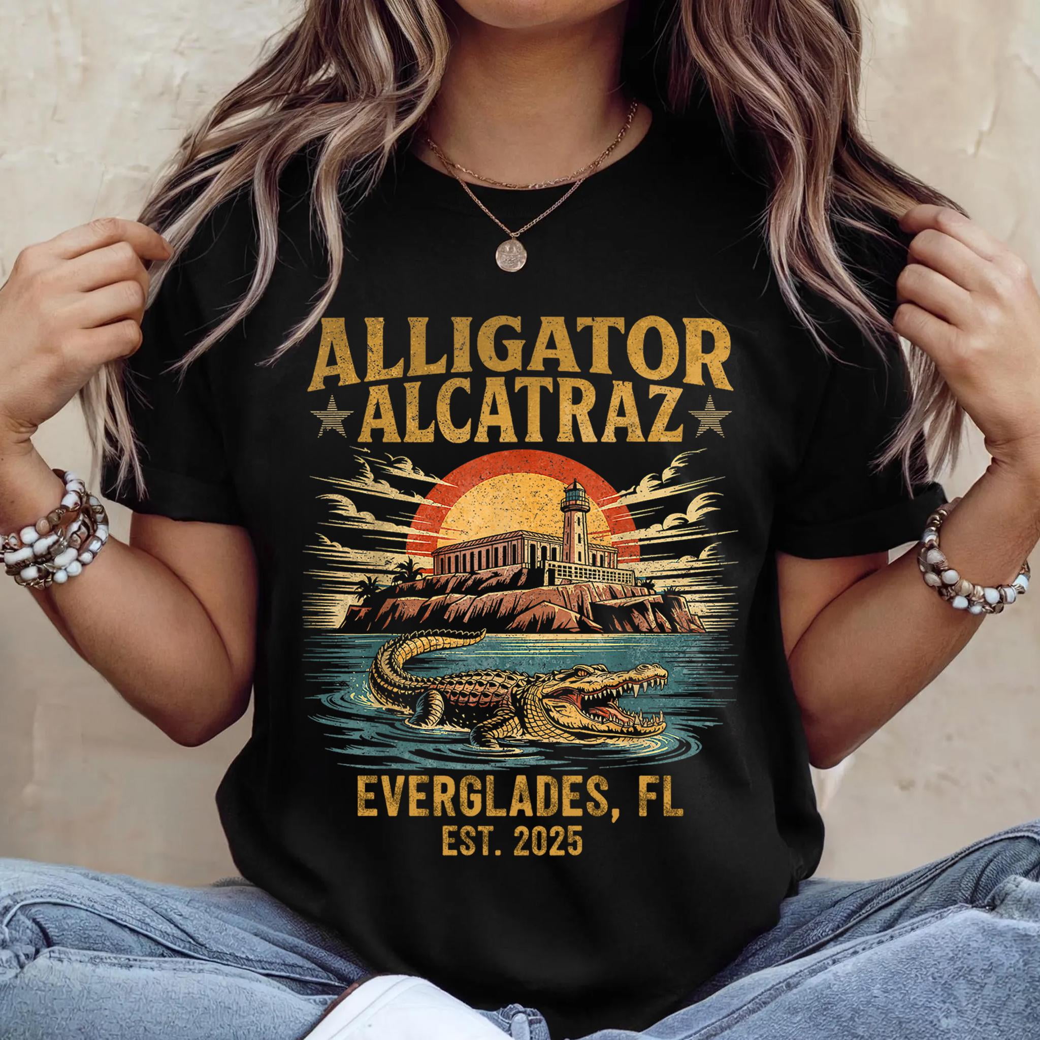 Alligator Alcatraz Florida Everglades Shirt, Alligator Alcatraz T