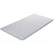 Alligator Board  16 in. L x 32 in. W Metal Pegboard Panel with Flange - Pack of 2