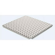 Alligator Board ALGBRD16X16GALV 16 in. L x 16 in. W Metal Pegboard Panel with Flange - Pack of 2