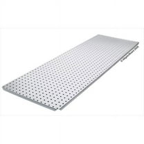 Alligator Board ALGBRD16x48GALV 16 in. L x 48 in. W Metal Pegboard Panel with Flange - Pack of 2