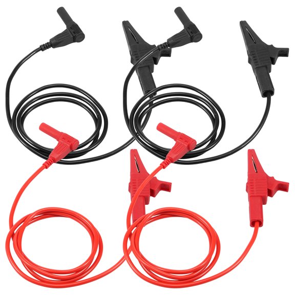 Alligator Clip Test Lead with Alligator Clip Enduring Gator Test Steer Flexible Check Lead for Electrical Physical Laboratory