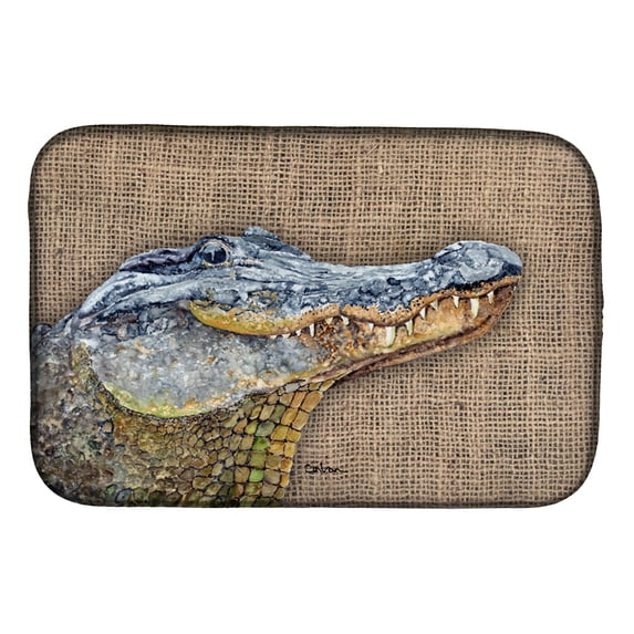 Alligator Dish Drying Mat