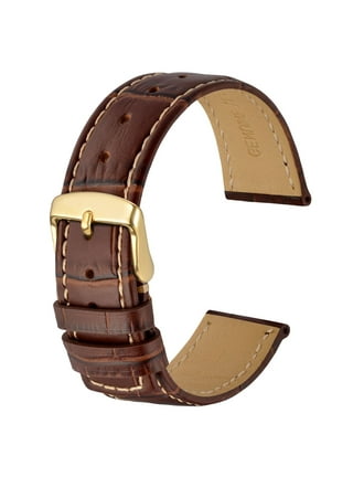 WOMW X B & R Bands LE Tobacco Waxy Italian Leather Watch Band | B - Foto 9