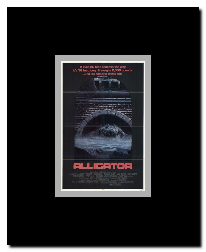 Alligator Framed Movie Poster