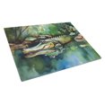 thumbnail image 1 of Alligator Glass Cutting Board Large 12 in x 15 in, 1 of 5