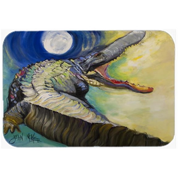 Alligator Glass Cutting Board, Large