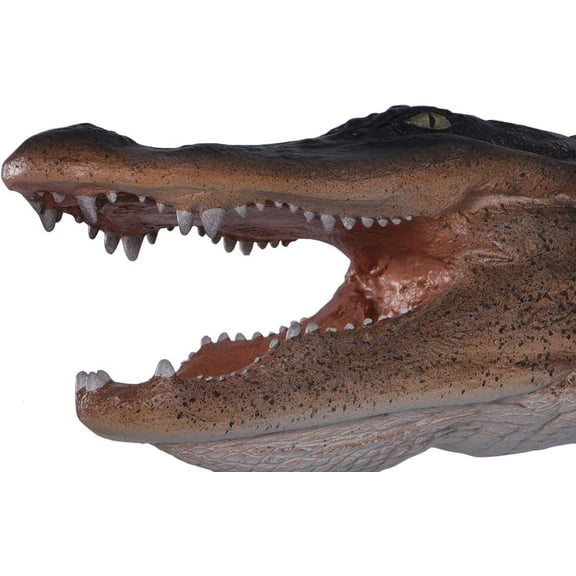 Alligator Head Large Trophy Wall Sculpture Decor Nautical Tropical Imports
