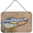 thumbnail image 1 of Alligator Indoor Aluminium Metal Wall Or Door Hanging Prints, 1 of 1