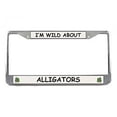 thumbnail image 1 of Alligator License Plate Frame (Chrome), 1 of 1