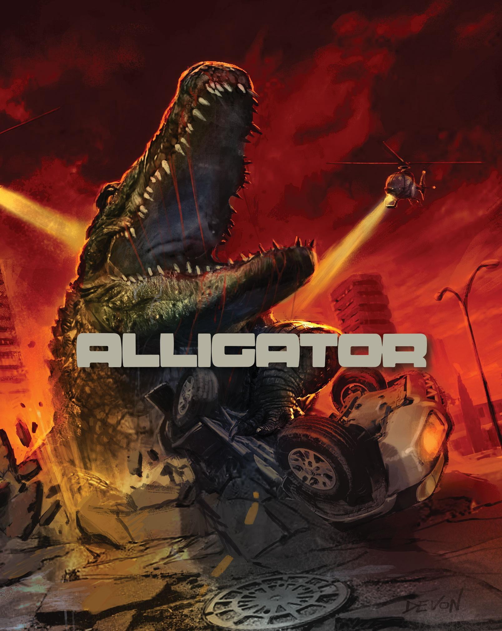 Alligator (Limited Edition Steelbook) (4K Ultra HD + Digital Copy), Horror, Shout! Factory
