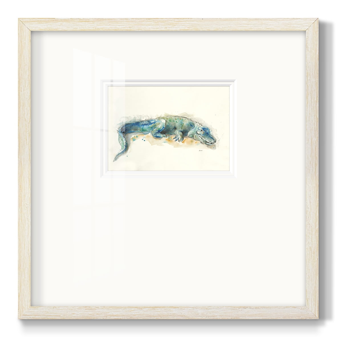 Alligator-Premium Framed Print