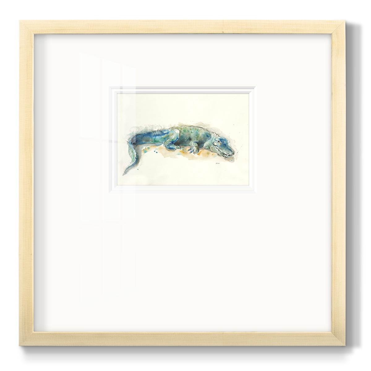 Alligator-Premium Framed Print