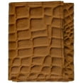 thumbnail image 1 of Alligator Print Cowhide Leather Trifold Wallet with ID Window & Credit Card Slots 71107 CR, 1 of 15