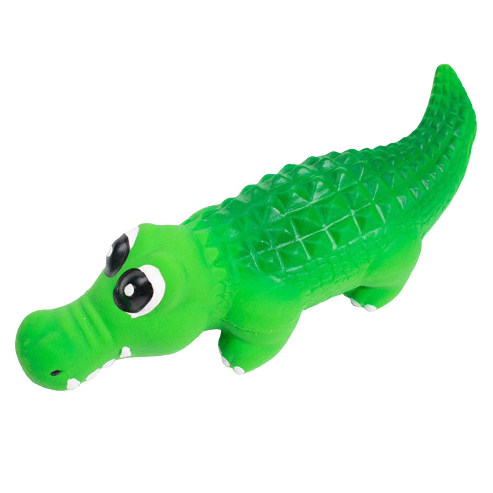 Alligator Sensory Squeaky Dog Toy Natural Rubber (Latex) Complies with ...