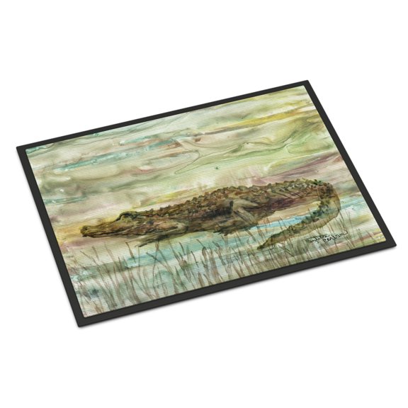 Alligator Sunset Doormat 18x27