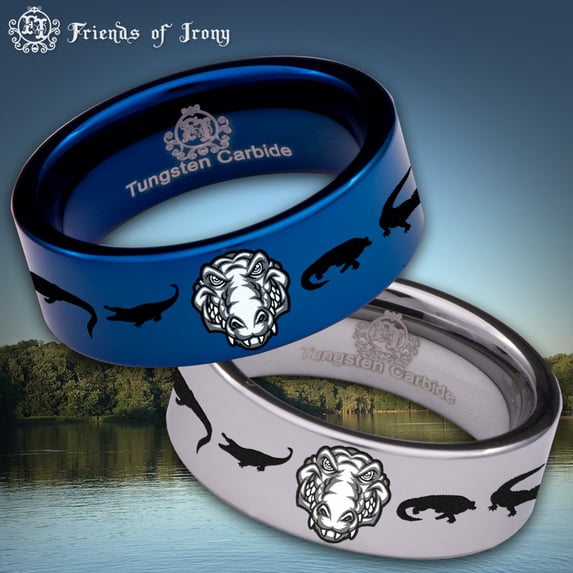 Alligator Tungsten Carbide Ring