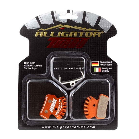 Alligator Turbo Disc Pads, Avid XO/9/7 Trail, SRAM Guide NLS