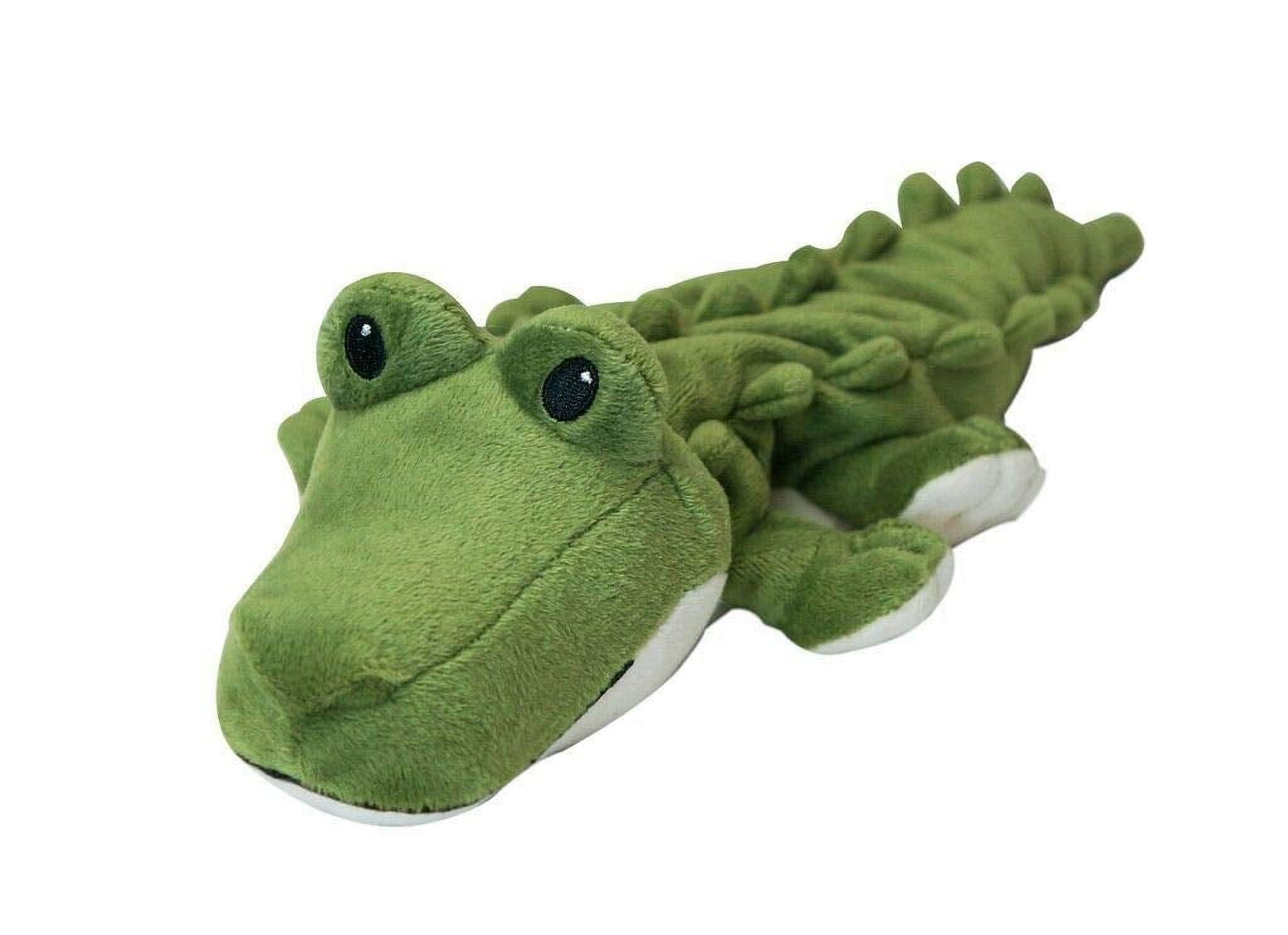 Alligator Warmies Soft Stuffed Animal and Plush Toy, Polyester Green