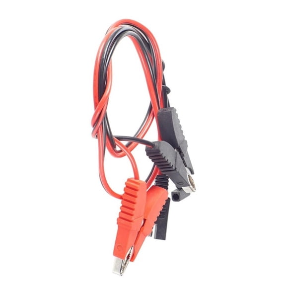 Alligators Clip Charging Wire 14 Gauges 3.3ft ABS Construction Power Cord Suitable for Camping and Emergencies Power