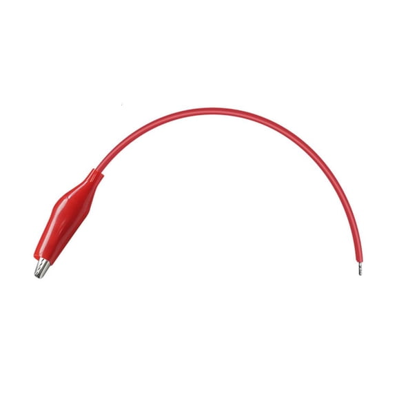 Alligators Clip Electrical,2 Color Test Lead Crocodiles Jumpers Wire Cable with Alligators Clip for Electrical Testing