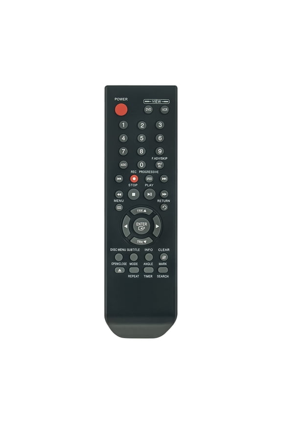 00051B AK59-00051B Replaced Remote Compatible with Samsung DVD VCR Combo Player DVD-V5650 DVD-V6700 DVD-V5650B DVD-V6700S DVD-V6700/DVD DVD-V6700/VCR DVD-V6700/XAA V6700-XAC DVD-V6700/XSA