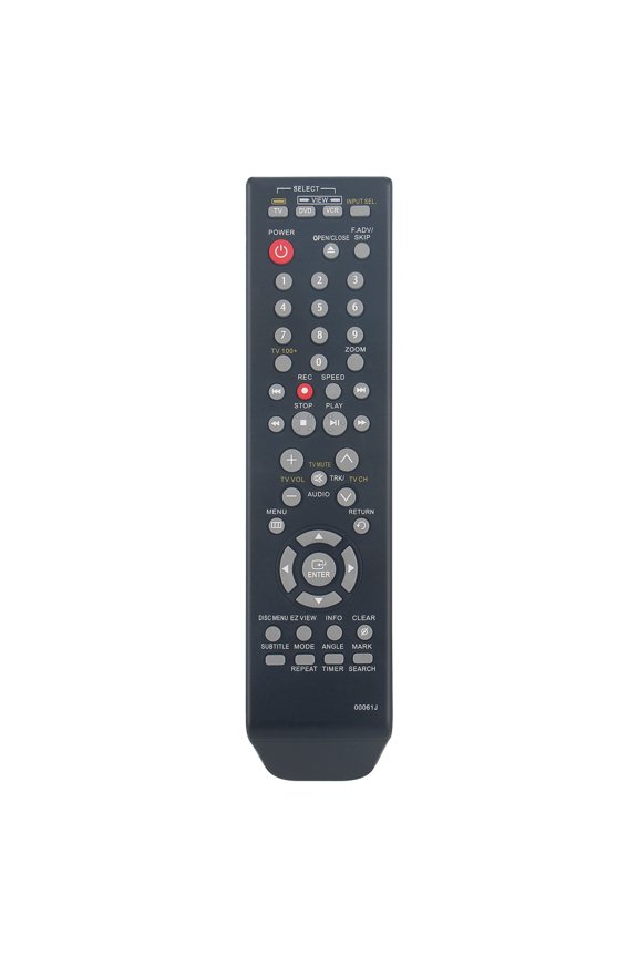 00061J AK59-00061J Replaced Remote Compatible with Samsung DVD VCR Combo Recorder DVD-V8650 DVD-V9700 DVD-V9800 DVD-V9800M DVD-V8650/VCR DVD-V8650/XAA DVD-V9700/XAA DVD-V9800/XAA