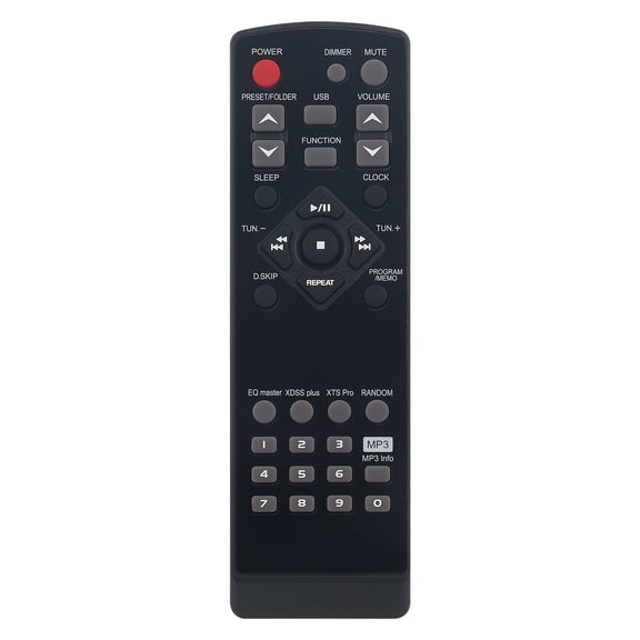Allimity 6710CMAQ05K Replaced Remote Control Compatible with LG Micro Hi-Fi System 6710CMAQ05K XC102 XCS102F