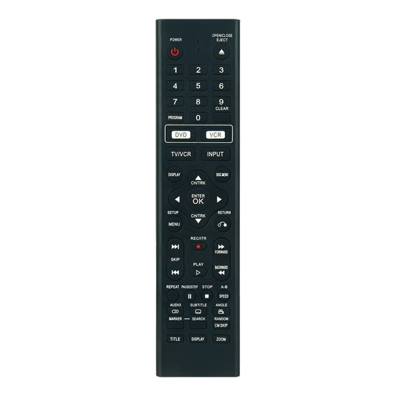 Allimity 6711R1P081V 6711R1P081G Replaced Remote Compatible with Insignia Zenith DVD VCR Combo Player XBV613 XBV713 IS-DVD040924 IS-DVD040924A