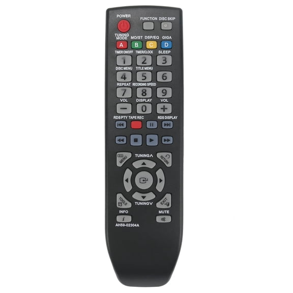 Allimity AH59-02304A Replaced Remote Control Compatible with Samsung DVD Mini Component System AH59-02367A MX-C830D MX-C730D MX-C630D MM-D330D