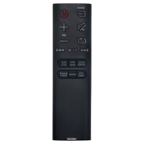 Allimity AH59-02692J Replaced Remote Compatible with Samsung Soundbar Speaker System HW-JM37 HW-JM47 HW-J370 HW-J470 PS-WJ470 SWA-7000S