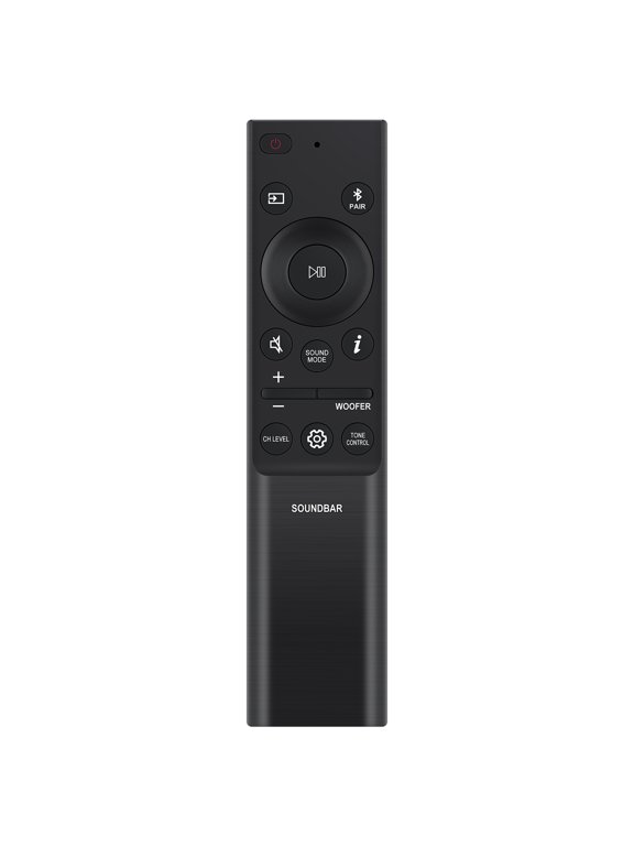 AH81-15047A AH81-15498A Replaced Remote Compatible with Samsung 2.1-Channel Soundbar HW-B43M/ZA HW-B650/ZC HW-B650/ZA HW-Q700B/ZA HW-Q990B/ZA HW-Q800B/ZA HW-Q910B/ZA HW-B45E HW-B67E HW-B550