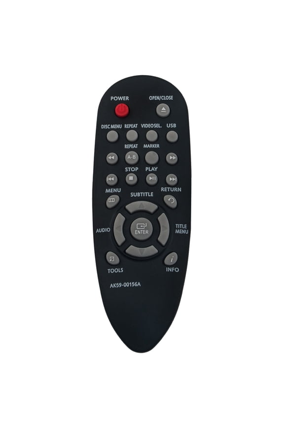 AK59-00156A Replaced Remote Compatible with Samsung DVD PlayerDVD-E350 DVD-E360 DVD-E365 DVD-E370 DVD-E360K DVD-E360/XU DVD-E360/ZA