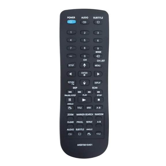 Allimity AKB73015401 Replaced Remote Compatible with LG Portable DVD Player DP280-N DP570MH DP351 DP771 DP781