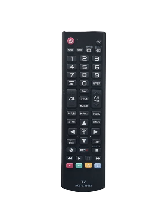 AKB73715682 Replaced Remote Control Compatible with LG TV AKB73715608 AKB73715682 32LN520B 39LN5300 42LN5200 47LN5400 50LN5400 55LN5500 32LN530B 32LN5300 42LN5300 42LN5400 55LN5400