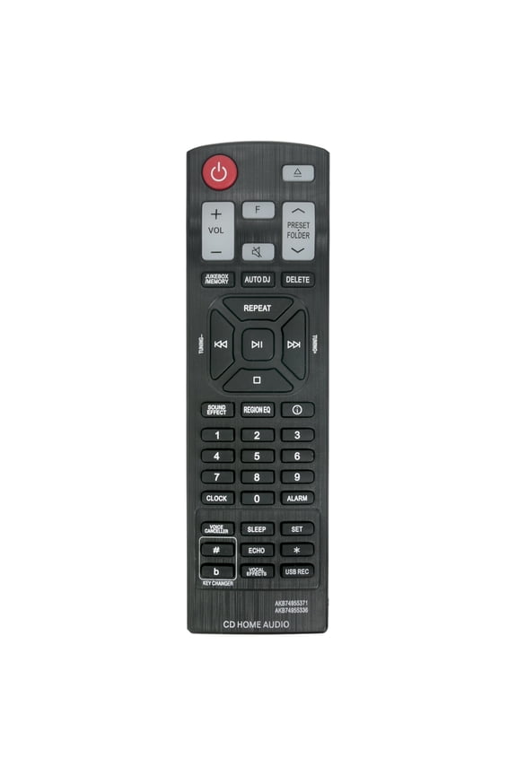 AKB74955371 AKB74955336 Replaced Remote Compatible with LG Mini Hi-Fi System CJ98 CJ65 CJS65F CJ45 CK43 CKD43F CK56 CM4520 CM4540 CM4640 CM4545 CMS4520W CM4420 CM4320 CM4740 CM4445 CMS4320F