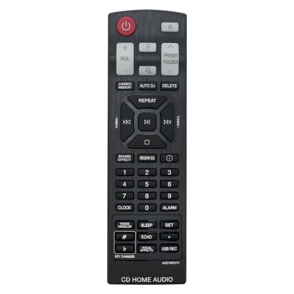 Allimity AKB74955375 Replaced Remote Compatible with LG Mini Hi-Fi System AKB74955371 AKB74955336 AKB74955373 AKB74955375 AKB74955376 CJ87 CJ88 CJS87F CJS88F CJS88W
