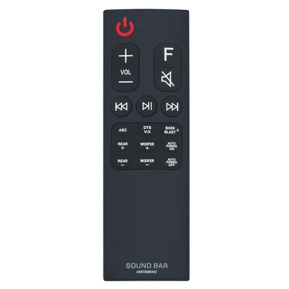Allimity AKB75595402 Replaced Remote Compatible with LG SoundBar Speaker System AKB75515302 AKB75515305 AKB75595401 AKB75595402 AKB75595406 SK5R SK5Y SKM5Y