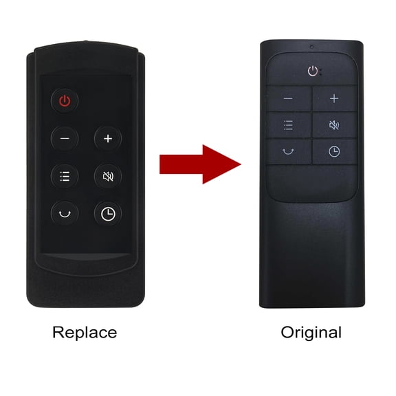 Allimity DR-HPA001 Replaced Remote Compatible with Dreo Tower Fan DR-HPA001 DR-HTF001 DR-HPF001 DR-HPF001S DR-HAF001S DR-HTF007 DR-HTF008 DR-HTF009 DR-HTF004S DR-HTF007S DR-HAF004S DR-HAF003S