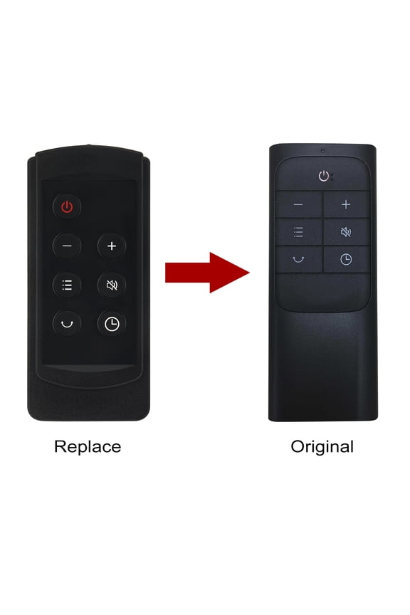 DR-HPA001 Replaced Remote Compatible with Dreo Tower Fan DR-HPA001 DR-HTF001 DR-HPF001 DR-HPF001S DR-HAF001S DR-HTF007 DR-HTF008 DR-HTF009 DR-HTF004S DR-HTF007S DR-HAF004S DR-HAF003S