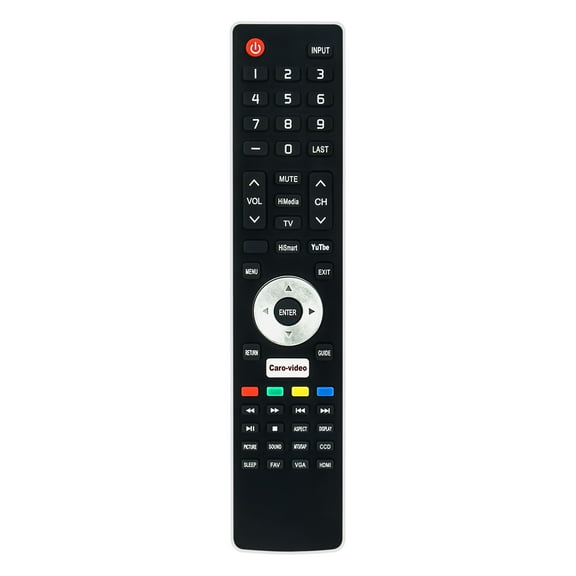 Allimity EN-33929HS Replaced Remote Control Compatible with Hisense TV 40K366WN 46K366WN 50K610GWN 55K610GWN 42K316DW 46K316DW 50K610GW 55K610GW 32H5FC 32K20 32K20DW 32K20W 32K366W