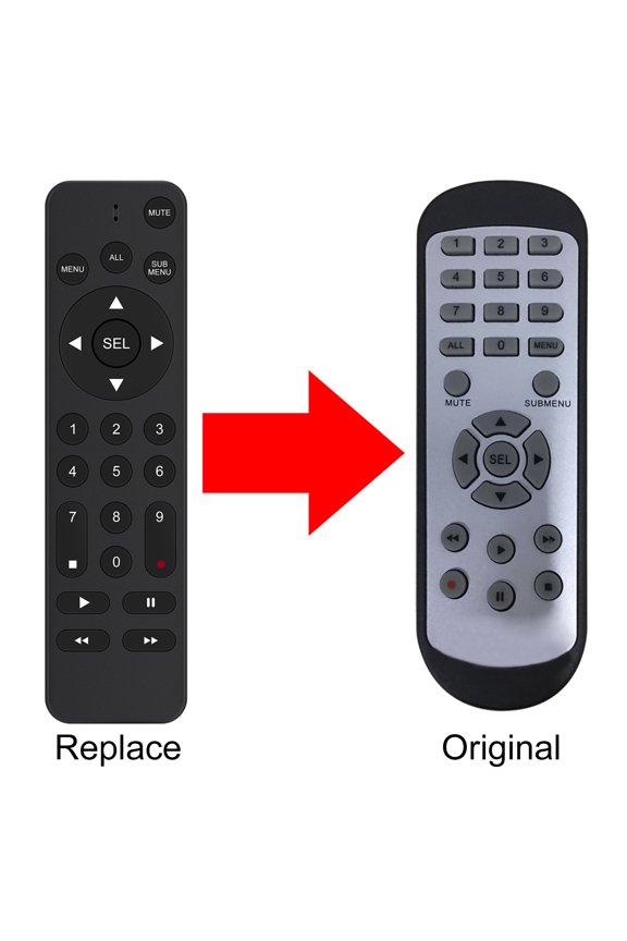 EP10-001090A Replaced Remote Compatible with Samsung Wisenet Security Camera SDR-B73303 SDR-B74301 SDR-B74303 SDR-B75303 SDH-B74041 SDH-B74081 SDR-B85300 SDH-C85100 SDR-C74303N1T