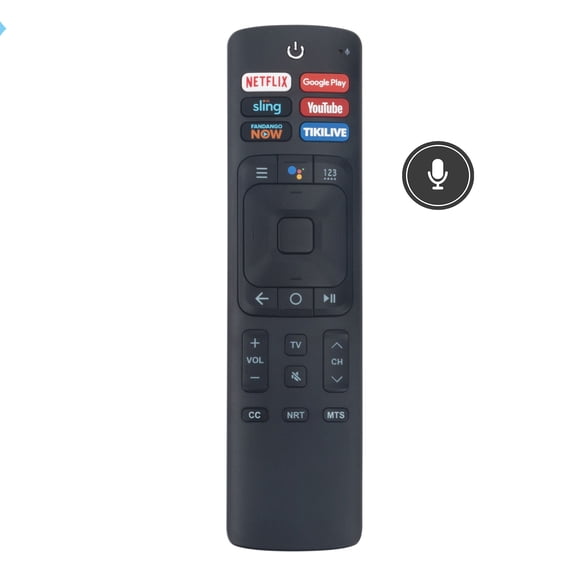 Allimity ERF3A69 Voice Replaced Remote Control Compatible with Sharp/Hisense Smart TV HU55A6125UW HU58A6100UW HU65A6125UW HU75M5060UW HU50U7A HU55U7AG HU65U7AG HU65A6127UW LC-43N6100