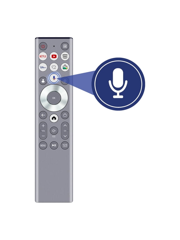 ERF6G80H Voice Replaced Remote Control Compatible with Hisense QLED 4K S7N Canvas TV HDR Smart TV 55'' Class 55S7N